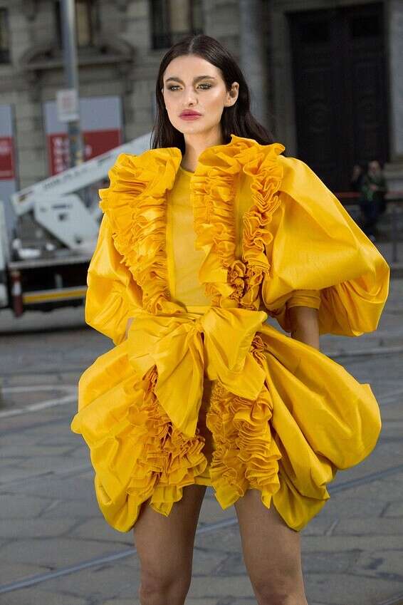 הספיקה לצלם במילאנו // צילום: גלעד קבלרו